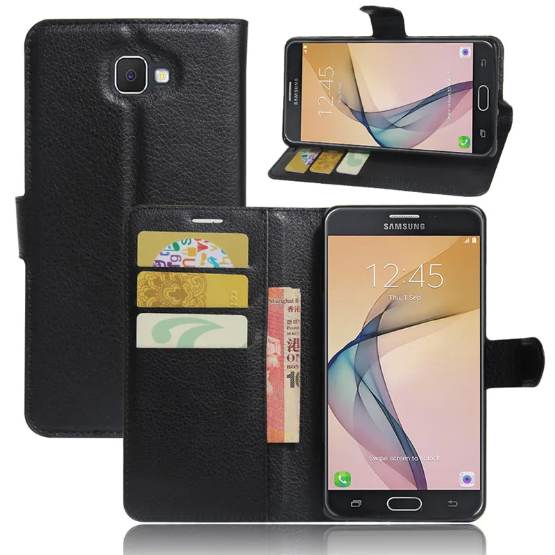 Для samsung Galaxy On7 простой кейс флип чехол для телефона из искусственной кожи Prime 2018