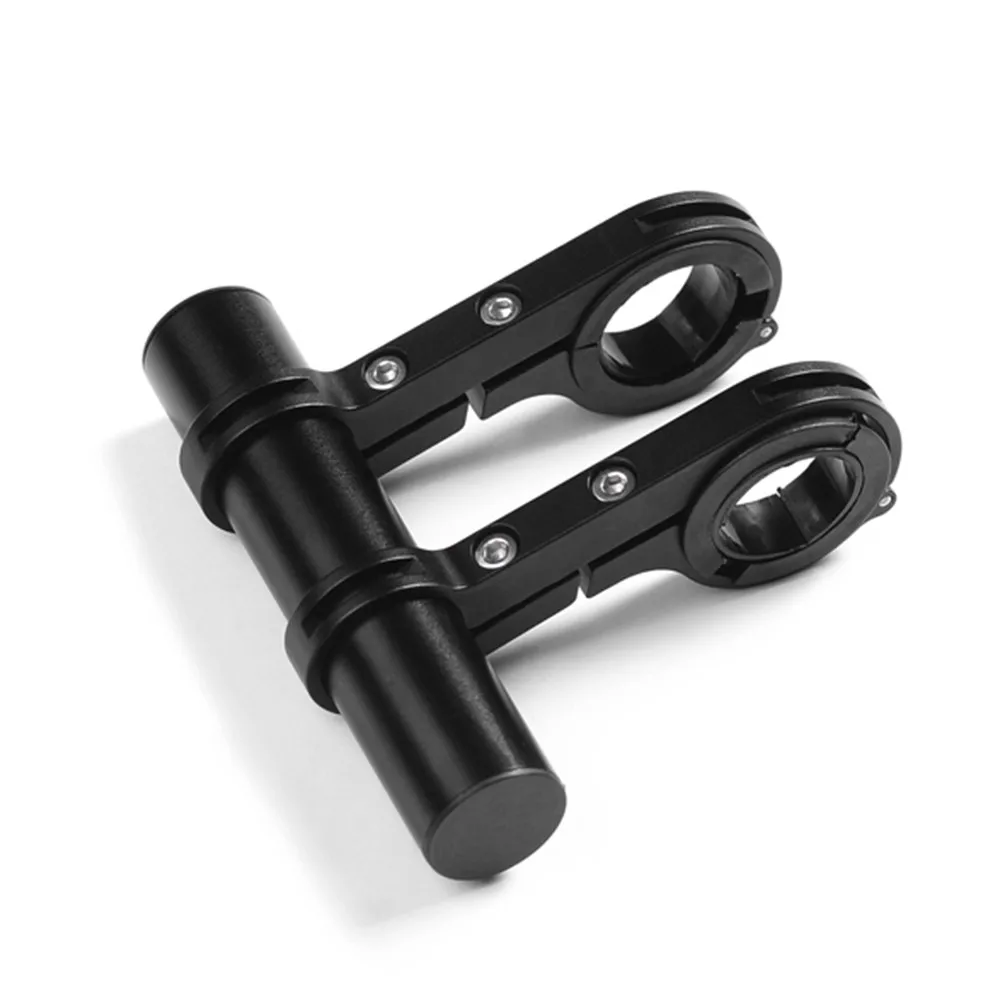 10CM Bike Handlebar Bicycle Double Bracket Flashlight Holder Carbon