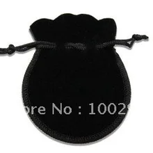 KJF44! 500 шт/партия черные 7x9 см calabash бархатные Овальные Ювелирные подарочные пакеты смешанного цвета также приемлемы