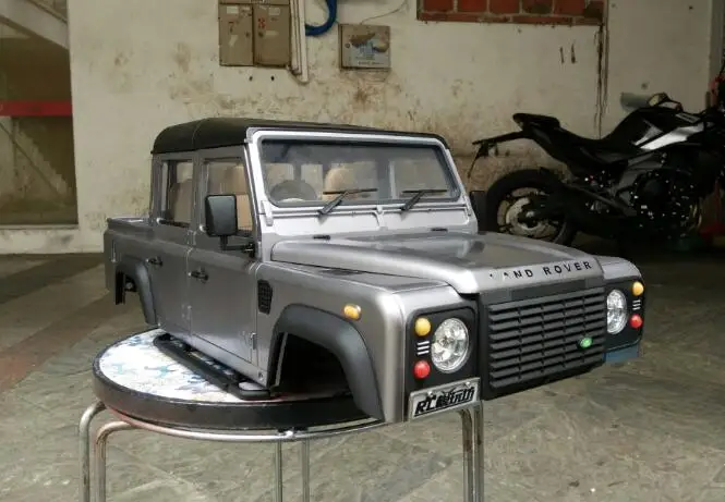 1/10 Wrangler жесткий 5 дверей JK LandRover Pained готовые наборы кузова для D130 D110 RCW4D Gelande II G2 рама шасси 4x4 грузовик - Цвет: A