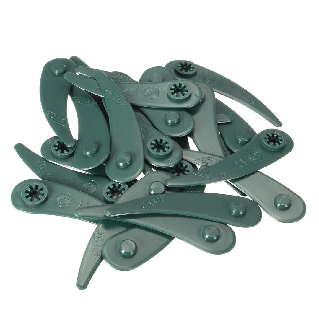 DWZ 25Pcs Replacement Grass Strimmer Blades DuraBlade For BOSCH ART 23-18 LI