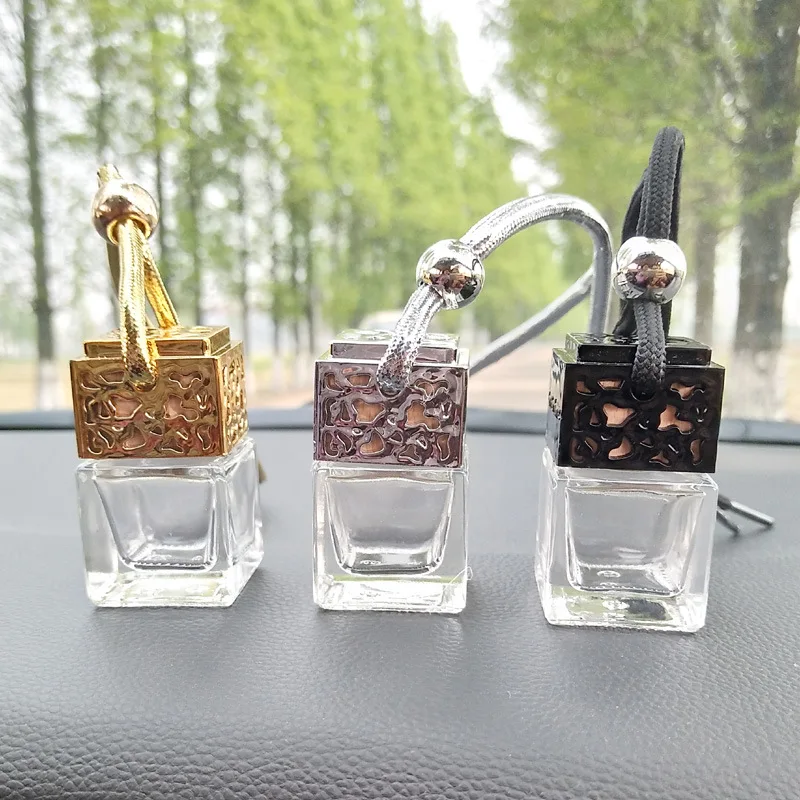 empty decoration bottles hanging car perfume empty bottle for air