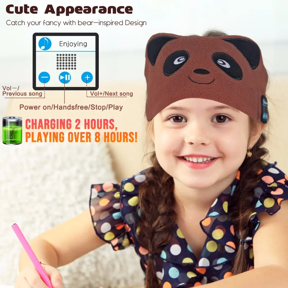 E4144-Bear Bluetooth Headphones (5)