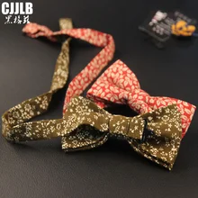 3 шт. Бизнес Рубашки для мальчиков бантом бабочкой Галстуки Интимные Аксессуары Регулируемый Для мужчин хлопок Лук Галстуки классический цветочный галстук-бабочка Для мужчин бабочки