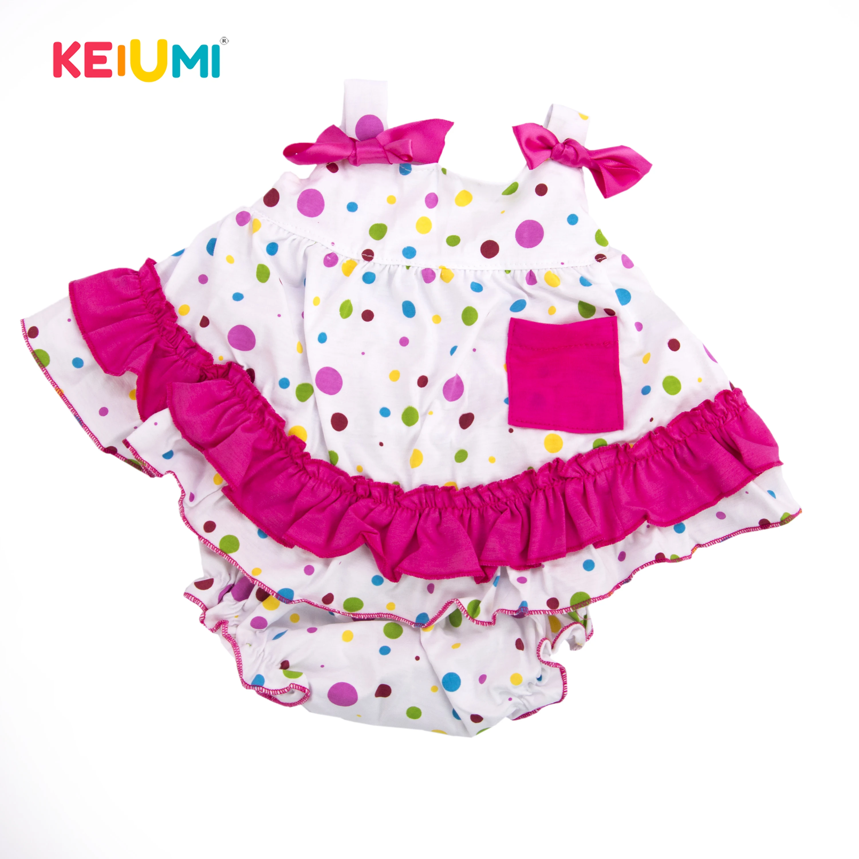 

22-23 Inch Doll Clothing Suit Lovely Clothes Fit For 55- 57 cm Baby Dolls Color Point Doll Dress For Kids Birthday Xmas Gift