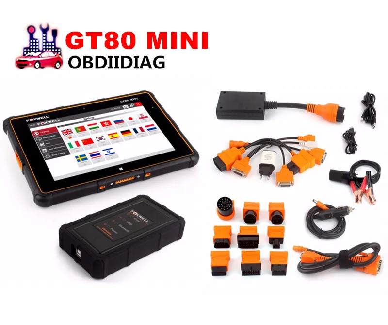 

FOXWELL GT80 Mini Full System Scanner EPB/airbag/ABS/DPF/With Multi-language Function Similar to Autel MS908