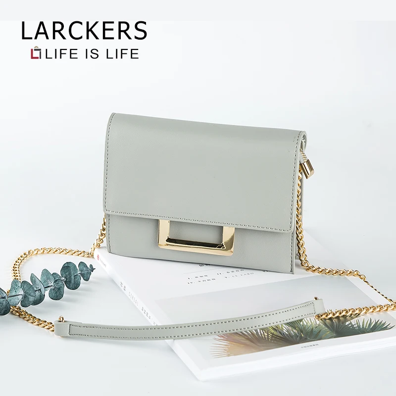 Larckers Брендовая женская сумка через плечо из искусственной кожи 3 слоя модные