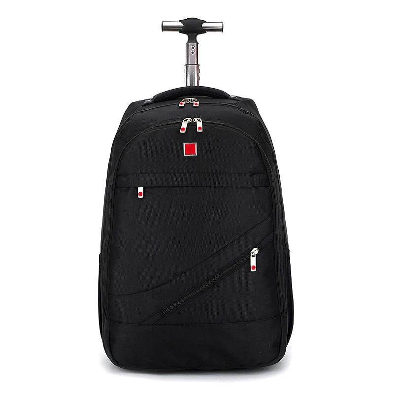 

LeTrend Ultralight Oxford Travel Bags Multifunction Shoulder computer Suitcase Wheels Rolling Luggage20 inch Carry On Trolley