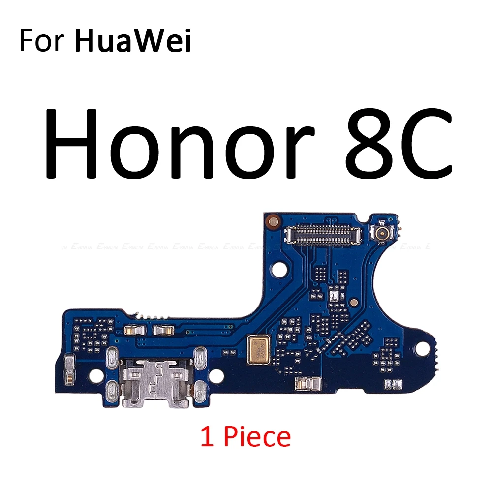 Зарядное устройство Док-станция USB для HuaWei Honor Note 10 8X9 8C зарядный порт разъем плата гибкий кабель 9i View 20 Max Lite Pro - Цвет: For Honor 8C