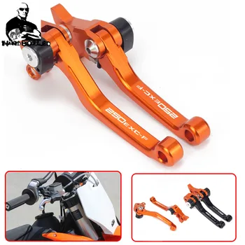 

CNC Motorcycle DirtBike Motocross Pivot Brake Clutch Levers For KTM 250EXC-F 250 EXC-F 2014 2015 2016 2017 2018 2019-2020