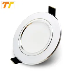 Versatile LED Downlight for Indoor Spaces - Energy - Efficient Ceiling Lighting Solution (Warm White 3000K)