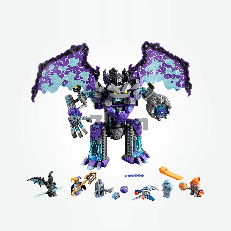 

Nexo Knights Ultimate Destructi Model Building Block Toys 10705 Education Figure Gift For Children Compatible with lego 70356