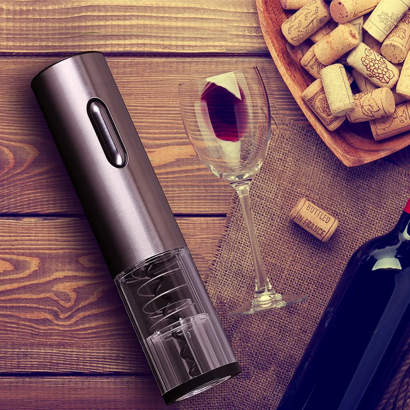

USB Charging Electric Wine Opener Corkscrew Automatic Wine Bottle Opener Kit Cordless With Foil Cutter Kitchen & Bar Accessories