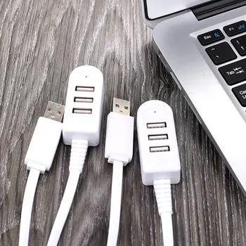 

Rotatable High Speed 3 Ports USB HUB 3.0 USB Splitter Adapter for Notebook/Tablet Computer PC Peripherals