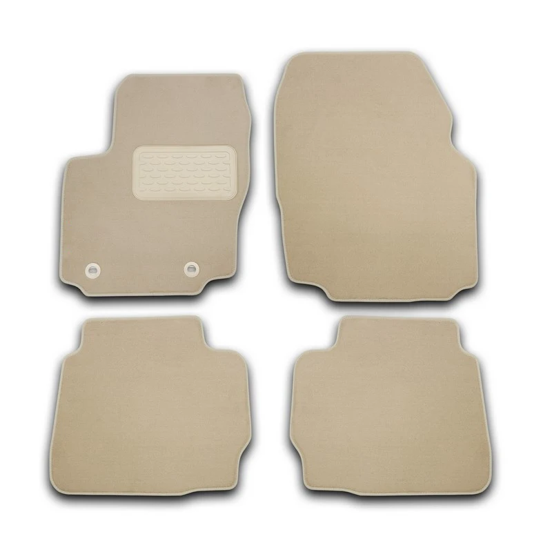 Mats in the salon For LAND Rover Range Rover 2005->, внед... 4 PCs (textile, beige) the red rover