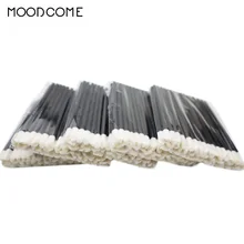 50/150 шт Кисть для макияжа губ одноразовая помада блестящая палочка без ворса и мягкий аппликатор Сгибаемая Расширенная Кисть для макияжа