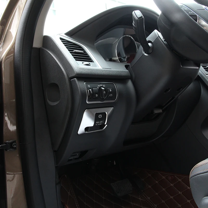 Автомобильный Электронный Кнопка Ручного Тормоза накладка наклейки для VOLVO XC60 XC70