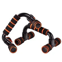 2 Pieces / Pair High Strength Push Up Bar Body Building Fitness Equipments Home Gym Muscle Training Tools 22*12*13.5cm Portable
