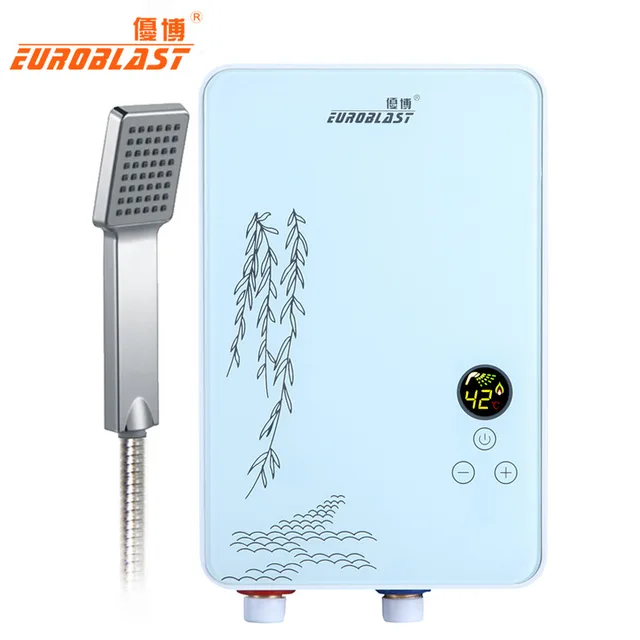 Best Price Instant Electric Water Heater Quick Heating Constant Temperature Hot Water Provider for Kitchen Bath Shower Thin Mini Type