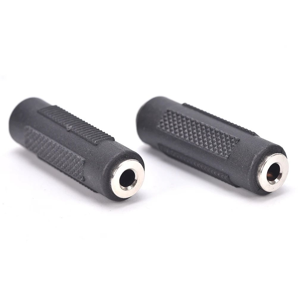 

2Pieces Stereo 3.5mm 1/8" Aux Female to Female F/F Jack Audio Coupler Converter