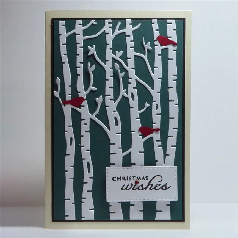 

DiyArts 1 Pcs/lot Metal Cutting Dies Scrapbooking For Card Making DIY Embossing Cuts New Craft Tree Cover Plant