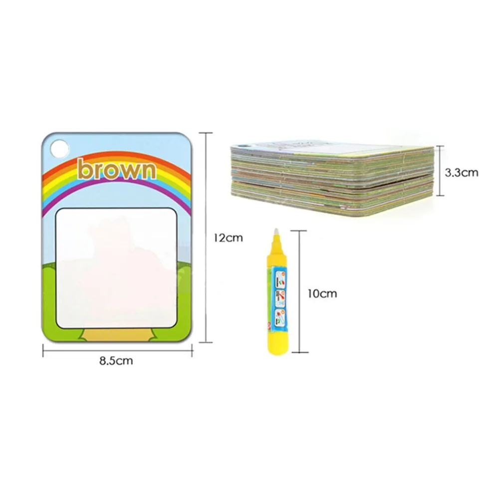 Water Drawing Learning Card With 2 Magic Pen Cool 26pcs/set Painting Card Number Board Coloring Book Educational Drawing Toys Water Drawing Learning Card With 2 Magic Pen Cool 26pcs/set Painting Card Number Board Coloring Book Educational Drawing Toys