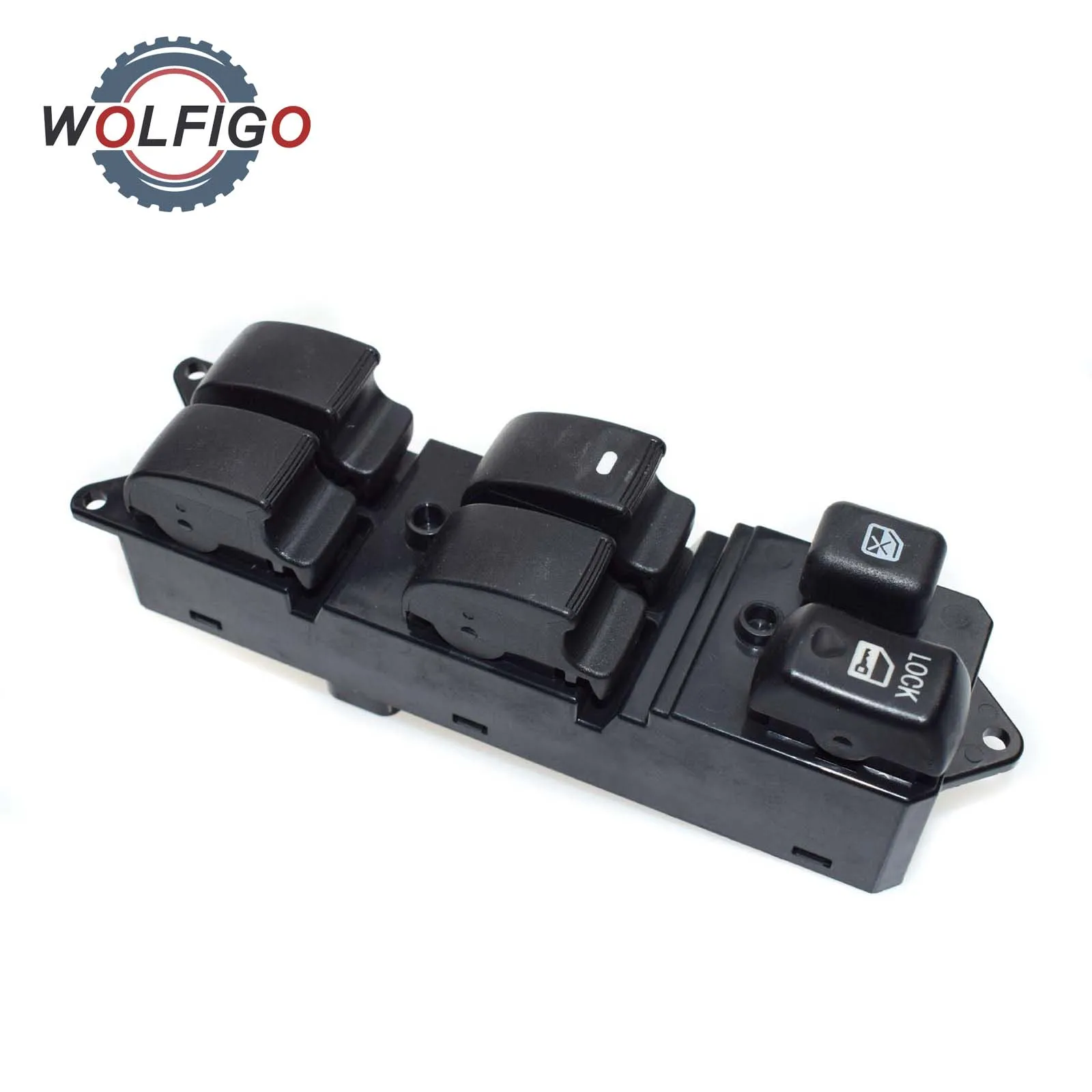 

WOLFIGO Front Left Power Master Window Switch Button For Mitsubishi Montero Lancer Galant Endeavor MR587943