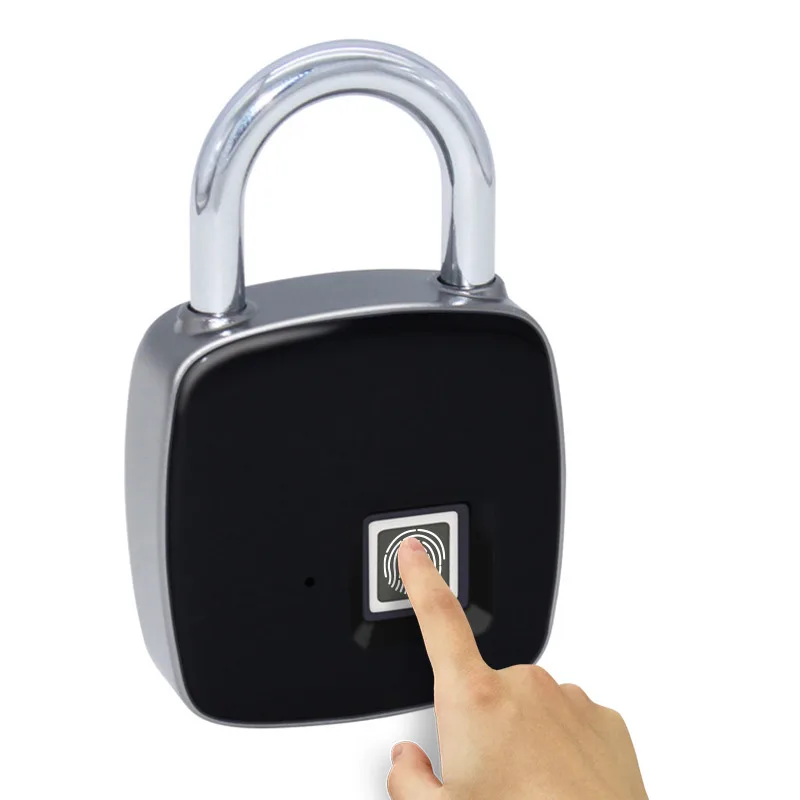 

Smart Fingerprint Padlock Safe USB Charging Rechargeable Waterproof Home Factory Office Protable Door Lock