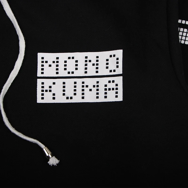 Зимнее пальто S XXXL Dangan Ronpa monokuma толстовки с изображением медведя для мальчиков и