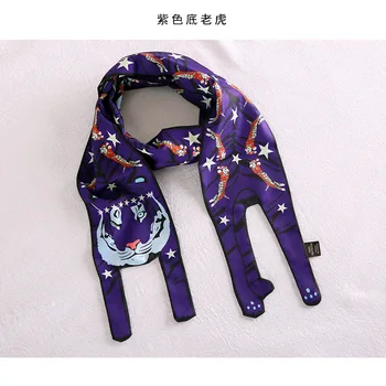 

BIGGER Size Animal Patterns Multi-function Scarves Bags Handbag Scarf Decorate Ribbon Lady Gift Wholesale Drop Shipping XSD30
