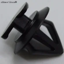 Shhworld Sea 100 шт. Автомобильные пластиковые клипсы для BMW авто крепеж пластиковые заклепки Автомобильные пластиковые зажимы защелкивающиеся пластиковые фиксаторы