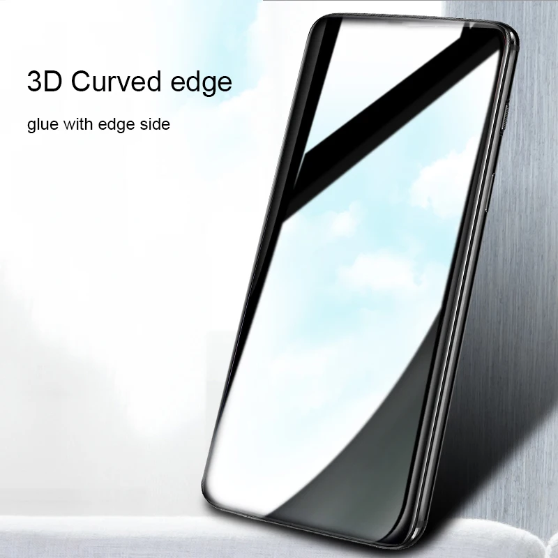 CHYI 3D изогнутое стекло для OnePlus 7 Pro защита на весь экран олеофобное покрытие 6,64 дюйма 1+ 7 9H закаленное стекло OnePlus7