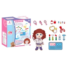 Детские ролевые игры Доктор электронная говорящая кукла игровой Набор доктор игрушки для детей девочек