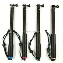 Jadkinsta Выдвижная 19 дюймов штатив-монопод для gopro4 gopro3 3+ 2 SJCAM SJ3000 SJ4000 экшн Камера селфи-палки для занятий спортом Камера