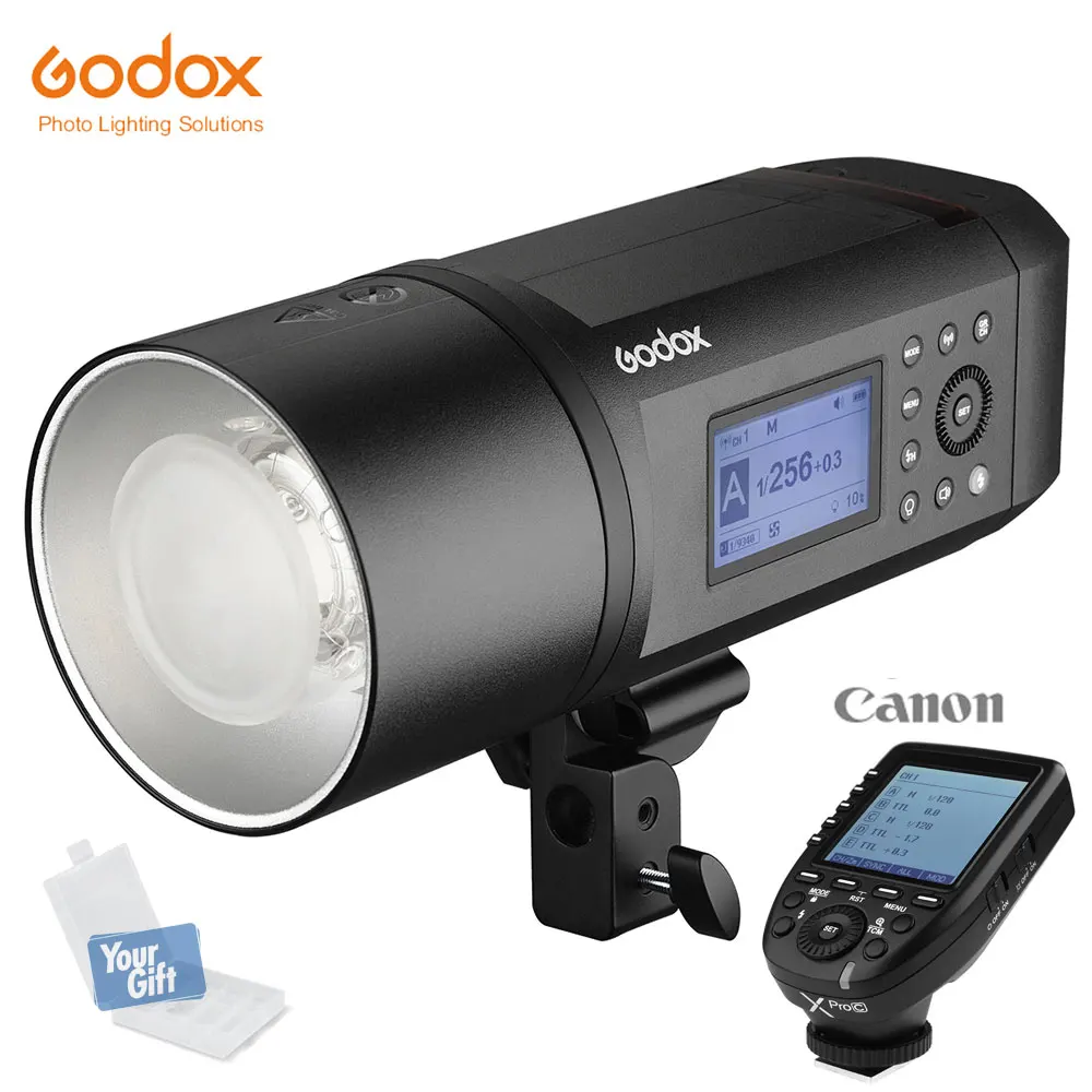 

Godox AD600Pro Outdoor Flash 600Ws TTL HSS Built-in 2.4G Wireless X System Li-on Battery 38W LED with Xpro Transmitter Kit