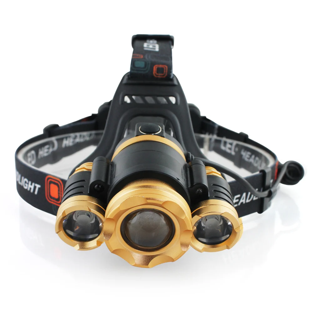 

LED Motion Sensor Induction Headlamp10000lm CREE XML T6 Headlight Zoom Waterproof USB Charging 18650 Battery Fishing Hunting