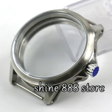 45 мм матовый 316L нержавеющая сталь corgeut Корпус часов fit 6498 6497 Движение C10