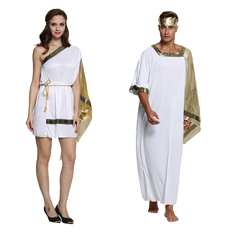 New Couples Roman Greece Athena clothing Christian Costume Halloween ...