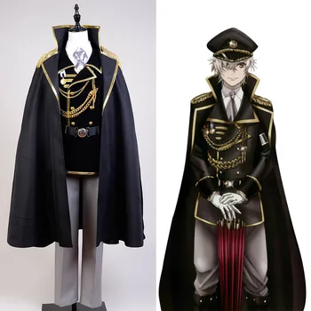 

K Return of Kings Isana Yashiro Military Uniform Cosplay Costume For Men Full Set