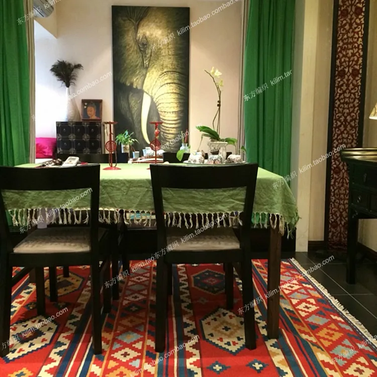 Богемный Средиземноморский стиль/Высокий стиль Национальный Ветер килим придиванный коврик gc137kli04yg2