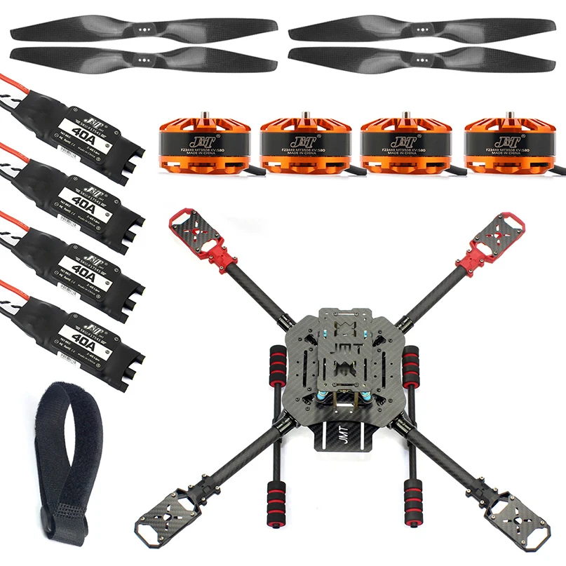  DIY X4 560mm Carbon Fiber Foldable Frame Kit with Foldable Landing Gear 3508 580KV Motor 40A ESC 14