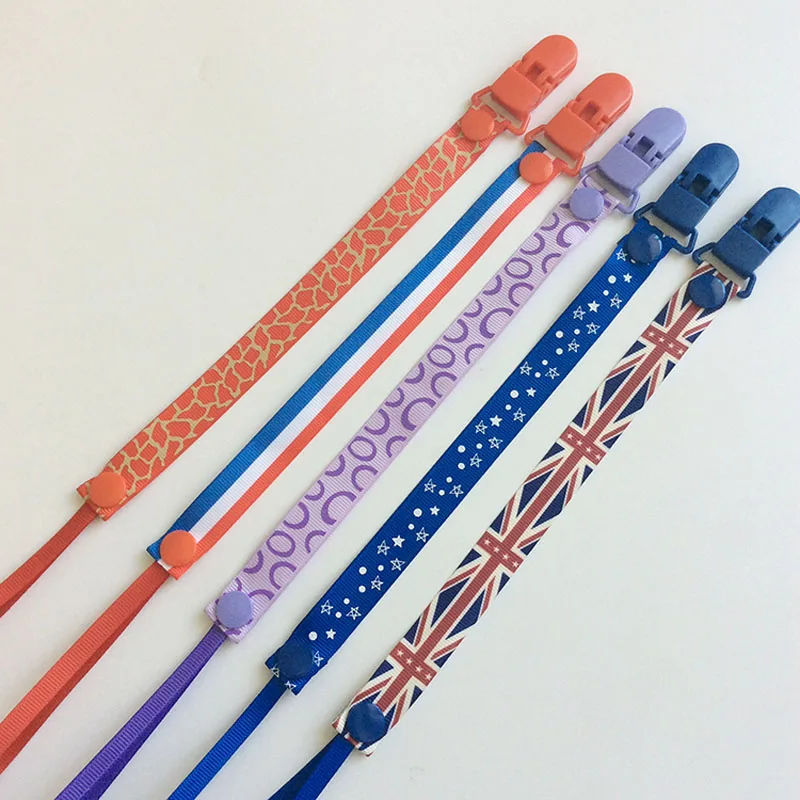 Baby Pacifier Clip Chain for soothers Ribbon Chupetas funny Soother dummy holder Leash Strap Nipple Holder Infant Feeding G0042 Baby Pacifier Clip Chain for soothers Ribbon Chupetas funny Soother dummy holder Leash Strap Nipple Holder Infant Feeding G0042