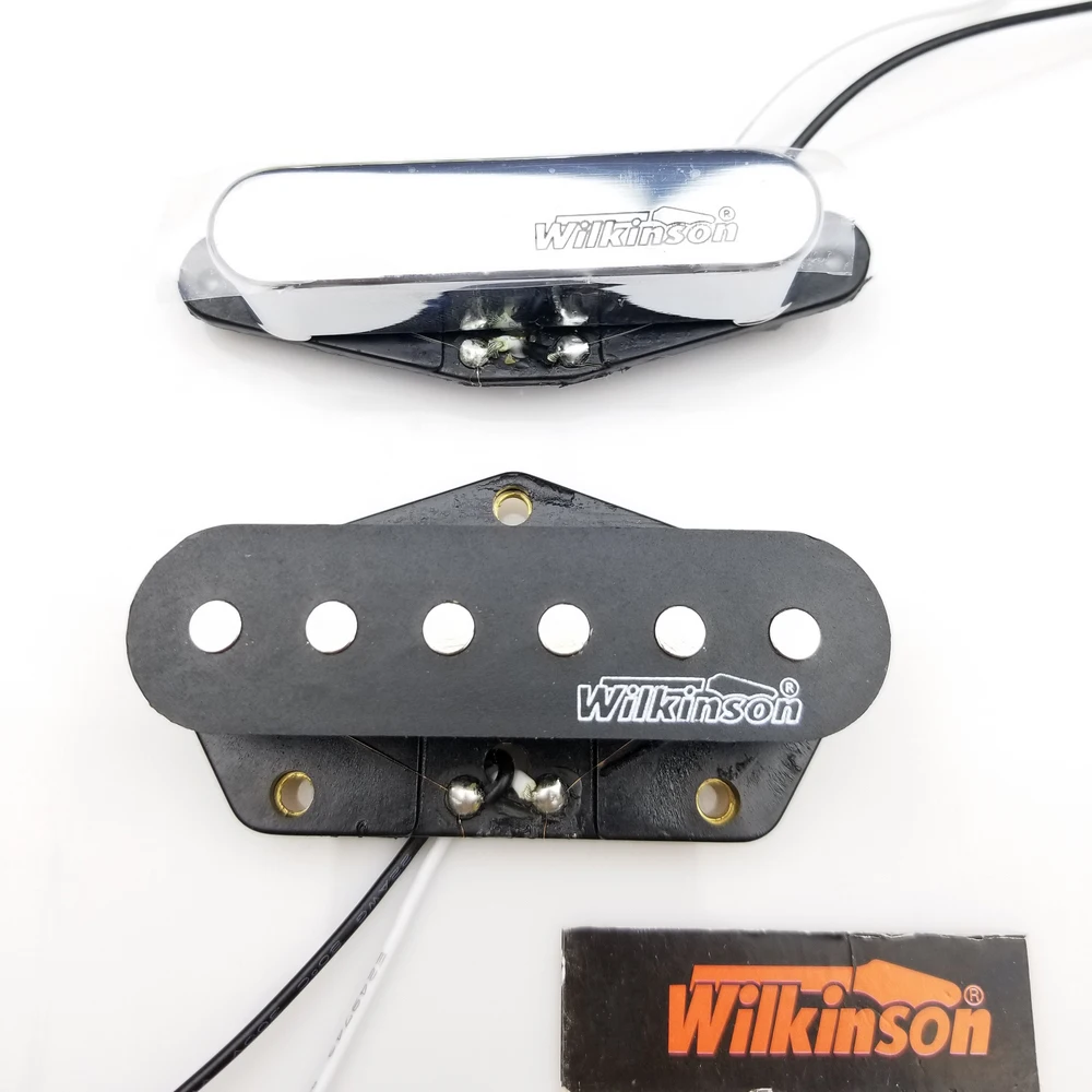 Wilkinson Silver TL Tele Eleciric гитарные звукосниматели хром Tele звукосниматели WOVT