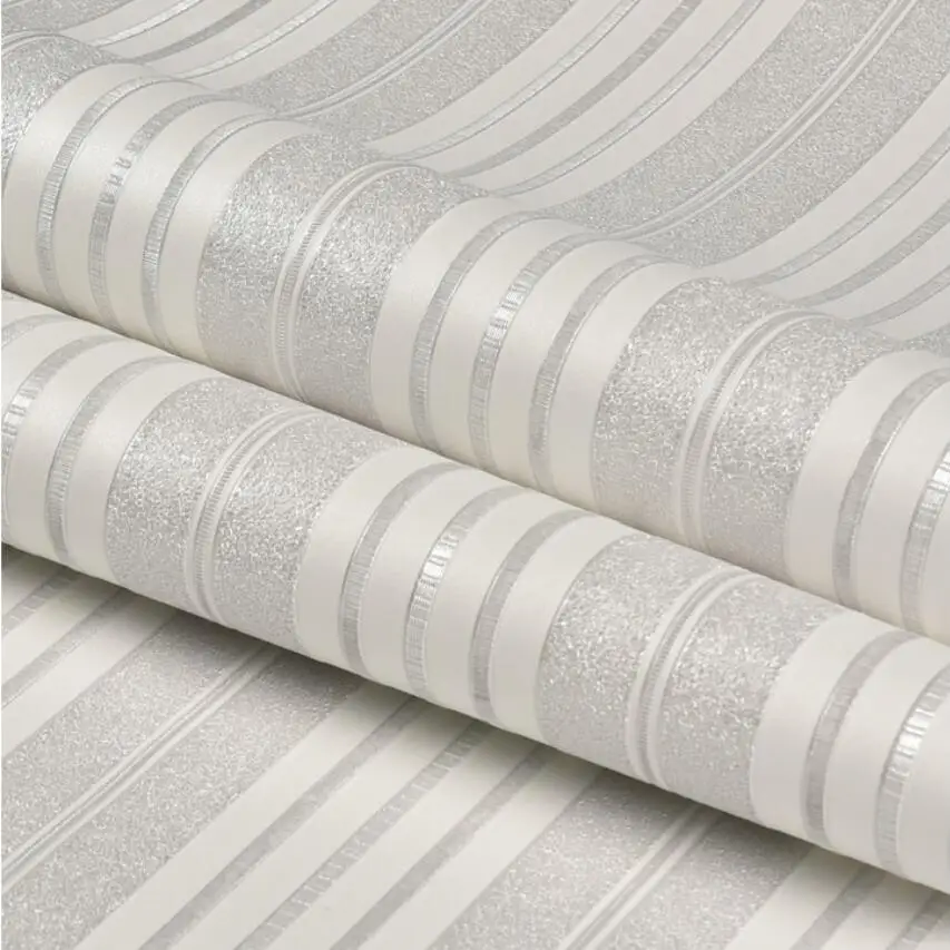 

Modern Fashion Beautiful Vertical Stripe Wallpaper 3d Grey Pink Yellow Striped Wallpapers for Bedroom Living Room Decor QZ131