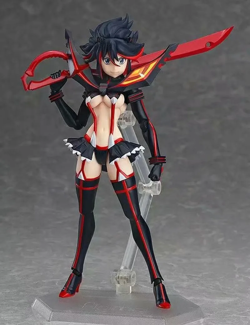 

Anime Kill La Kill Figma 220 PVC Movable change face Action Figure toys Gifts with box