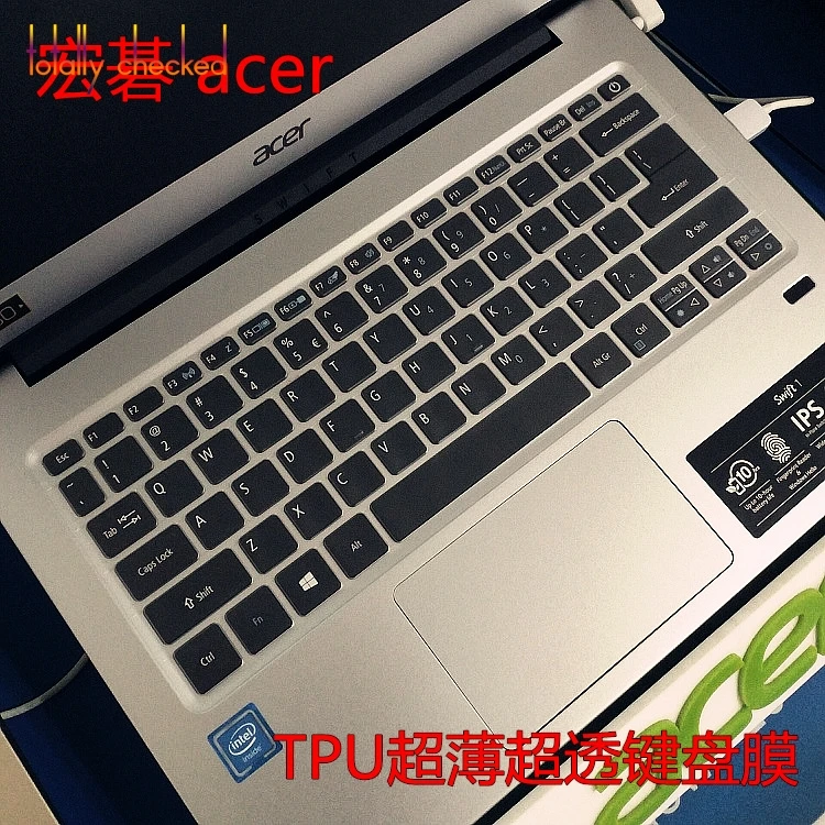 Защитный чехол для Acer Aspire Swift 3 14 дюймов прозрачный с клавиатурой swift3 SF314 54 52 S13