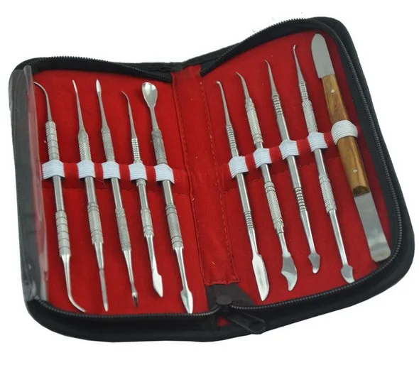 Dental Wax Carving Knife Dental Instrument Tool Kit Jewelry Emagraver