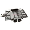 1/10 SCAL HEAVY DUTY ALL METAL TRAILER FOR 1:10 RC ROCK CRAWLER TRUCK ► Photo 2/6