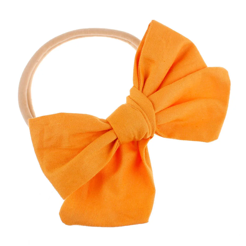 

Kids Solid Headband Girls Baby Headband Elastic Bowknot headband baby bows Hair Accessories Hairband Set opaski dla niemowlaka