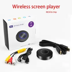 Беспроводной WiFi Дисплей приемник Dongle 1080 P HD tv Stick Airplay медиа стример медиа адаптер для Android tv